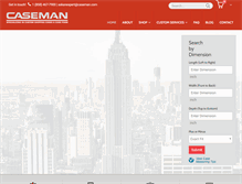 Tablet Screenshot of caseman.com
